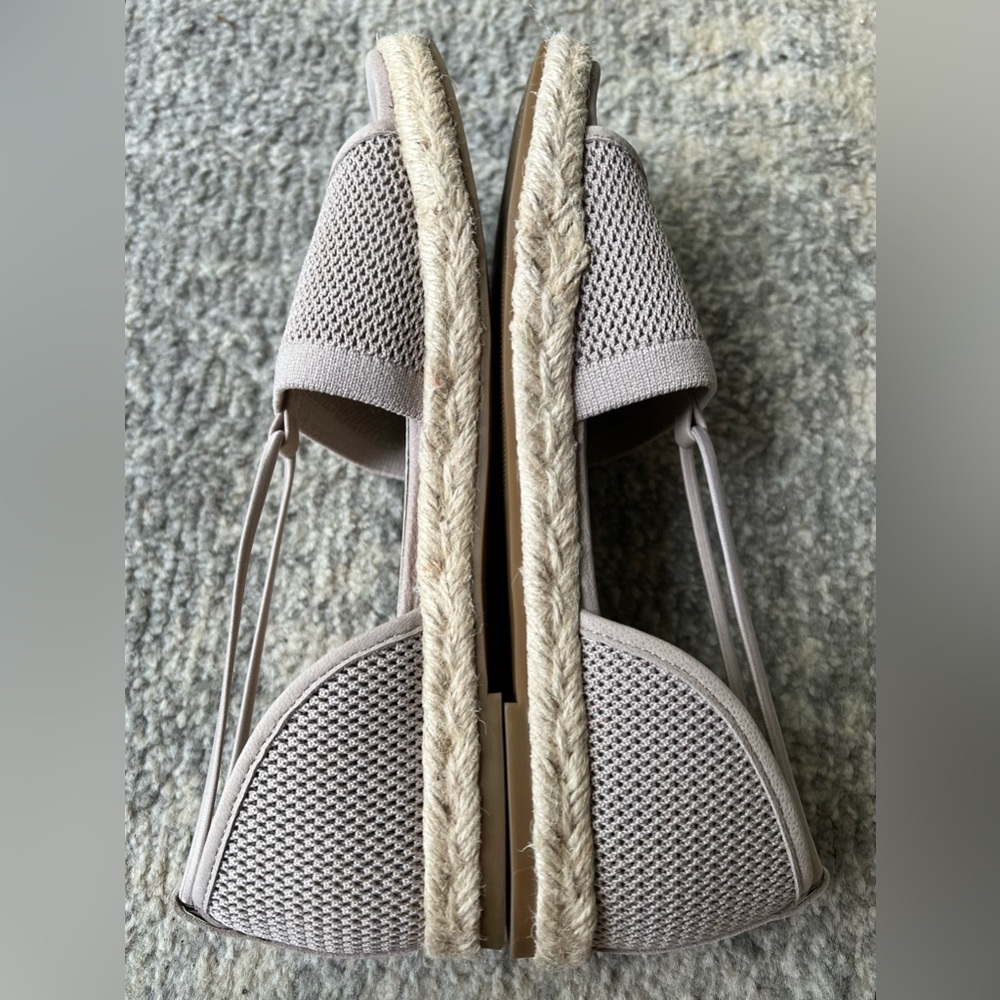 Eileen Fisher Mews Mesh Espadrilles Womens 7 Blush Slip On Sandals - Picture 3 of 9